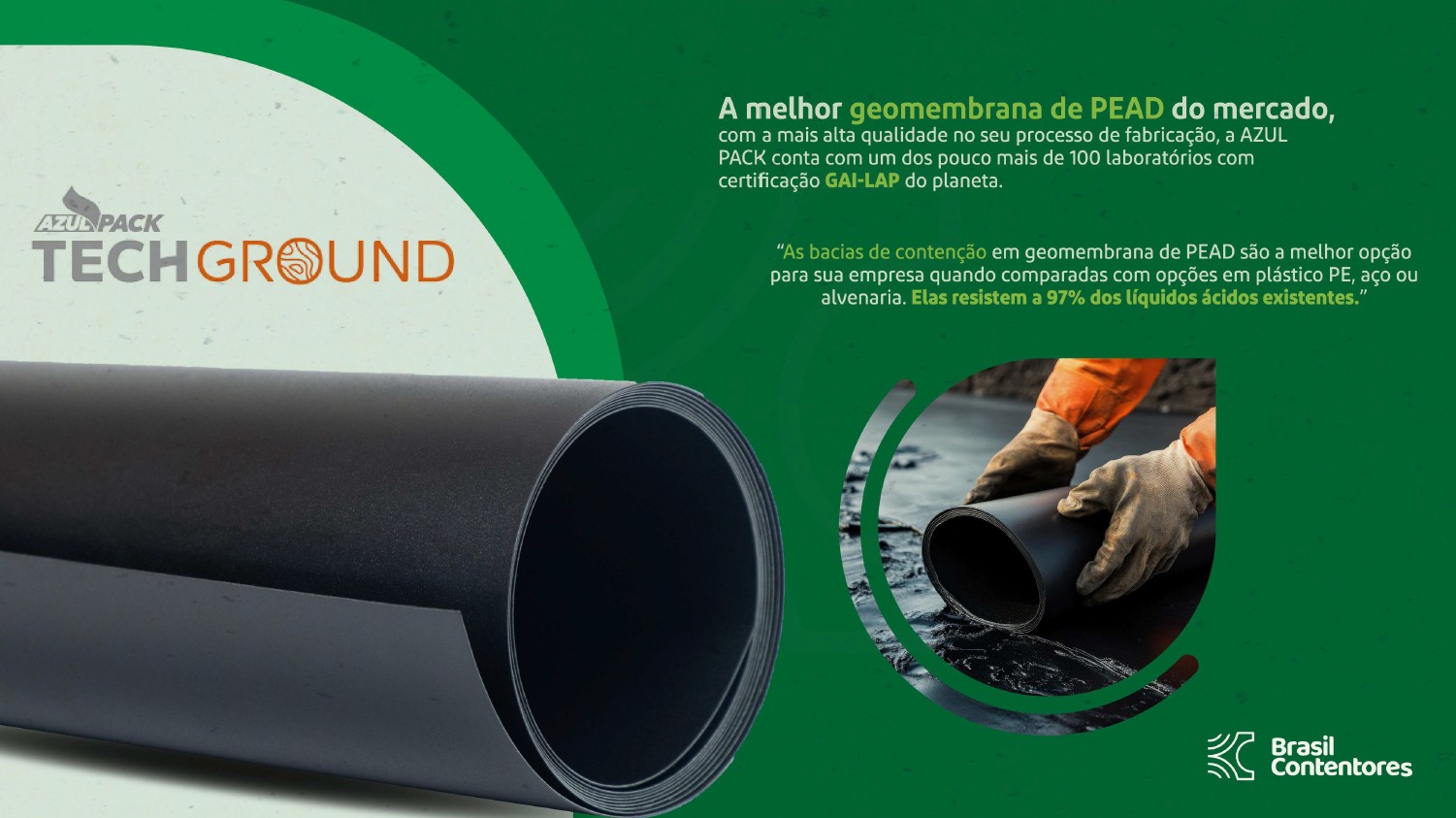 Bacias de Contenção em PEAD